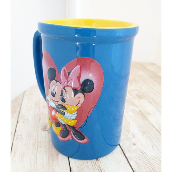 Disney Mickey Minnie Mouse Sweethearts Mug 16oz Coffee Tea Cocoa Cup Collectible - Picture 2 of 13